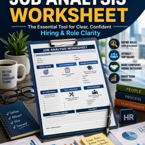 Job Analysis Worksheet – The Essential Tool for Clear, Confident Hiring & Role Clarity