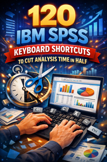 120 IBM SPSS Keyboard Shortcuts to Cut Analysis Time in Half