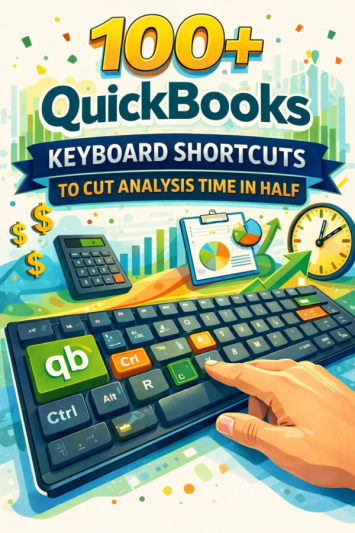 100+ QuickBooks Keyboard Shortcuts to Cut Analysis Time in Half