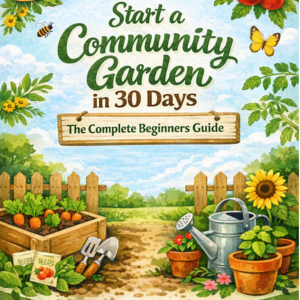 Start a Community Garden in 30 Days: The Complete Beginners Guide