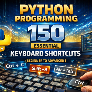 Python Programming – 150 Essential Keyboard Shortcuts (Beginner to Advanced)